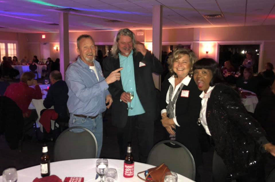 WHS79 40TH YEAR REUNION - ART LORENT - CHRIS BOGUSH - JEANNIE MATTSON FREEMAN - JOSIPHINE CURTIS ALSTON