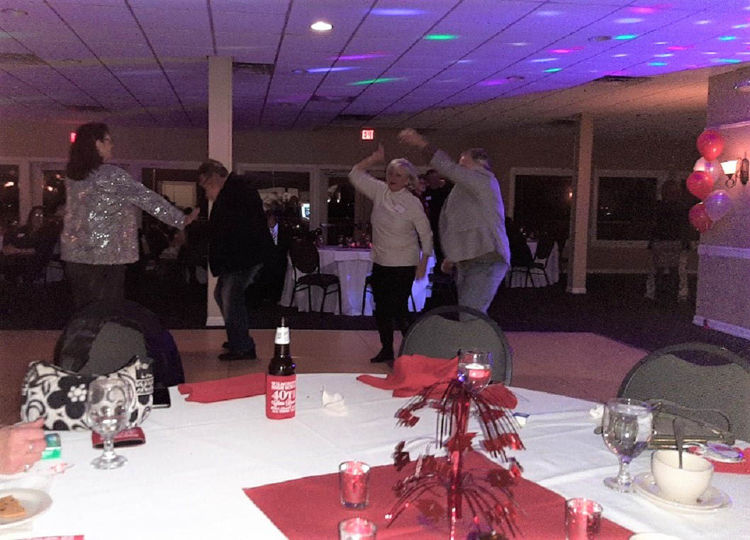 WHS79 40TH YEAR REUNION - BEV ROSS - JEFF NICHOLS - MARIANNE DOLAN - DAVE DERRICK 