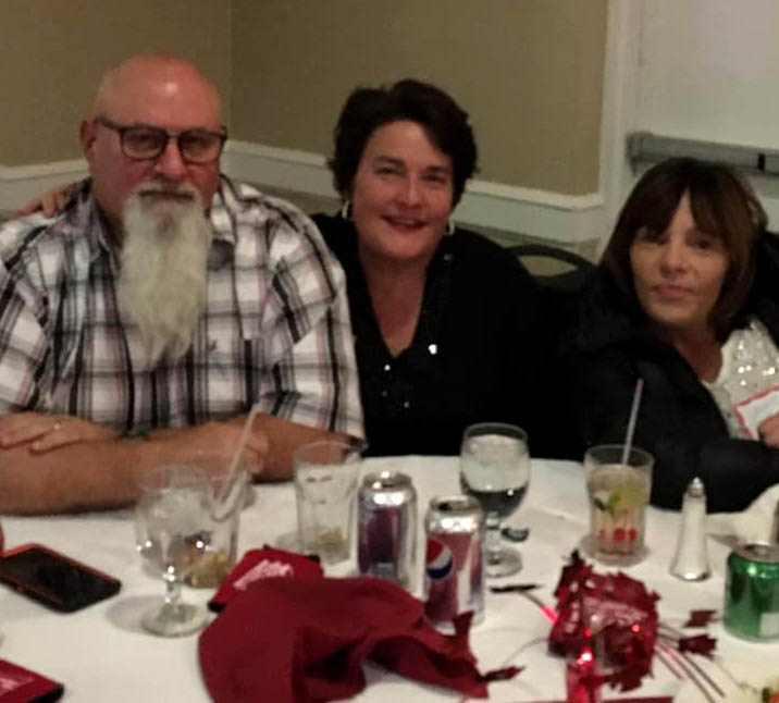 WHS79 40TH YEAR REUNION - Cheryl Troiani Glands husband Bob - Lisa Dukes Adams and Laura Dukes