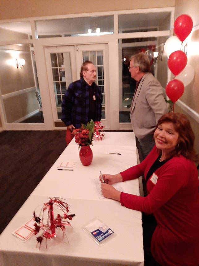 WHS79 40TH YEAR REUNION - DONNA HUTCHINSON RUPAUNO - DAVE DERRICK - MR JOHN NAUGHTON