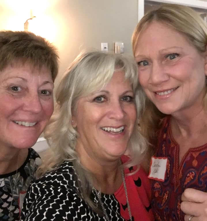 WHS79 40TH YEAR REUNION - Donna Hedrick Donna Mensinger Allen Carolyn Little