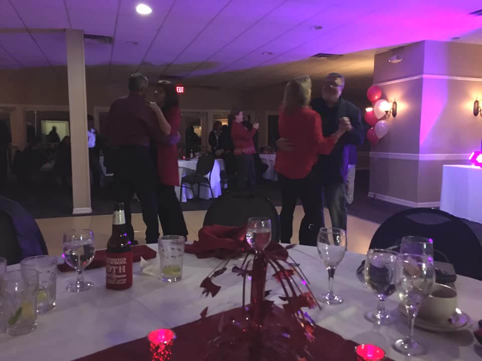 WHS79 40TH YEAR REUNION - GENE KELLERHER AND JEFF NICHOLS SLOW DANCING