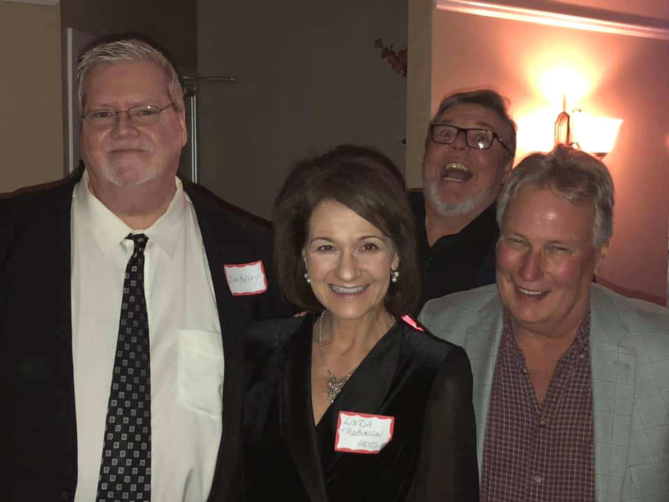WHS79 40TH YEAR REUNION - JIM KELLEY - LINDA ROBINSON - DAVE DERRICK - JEFF NICHOLS