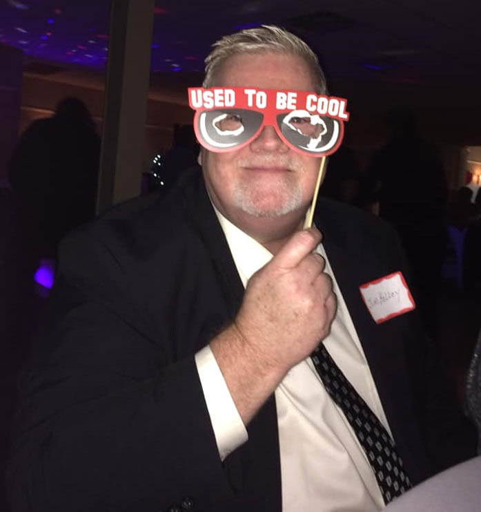 WHS79 40TH YEAR REUNION - JIM KELLEY WITH MASK