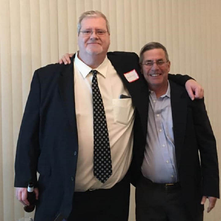 WHS79 40TH YEAR REUNION - Jim Kelley and Gene Kelleher