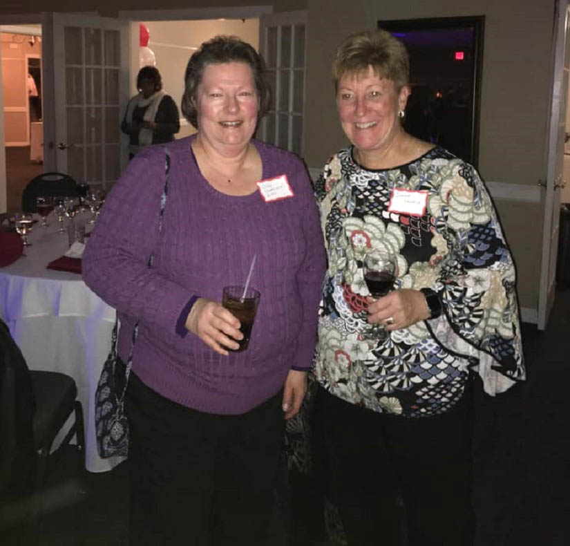 WHS79 40TH YEAR REUNION - Judy Krafchick New and Donna Hedrick