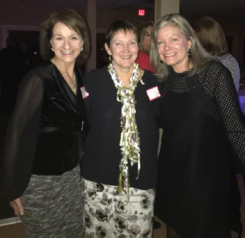 WHS79 40TH YEAR REUNION - Linda Robinson Hes - Mary Clark and Andrea Brand Houghton
