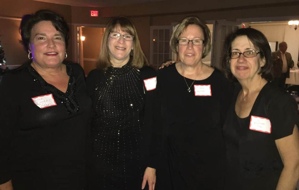 WHS79 40TH YEAR REUNION - Lisa Dukes Adams Fay Riddleberger Elliott Diana Walker Alexander and Judy Speakman Shaw