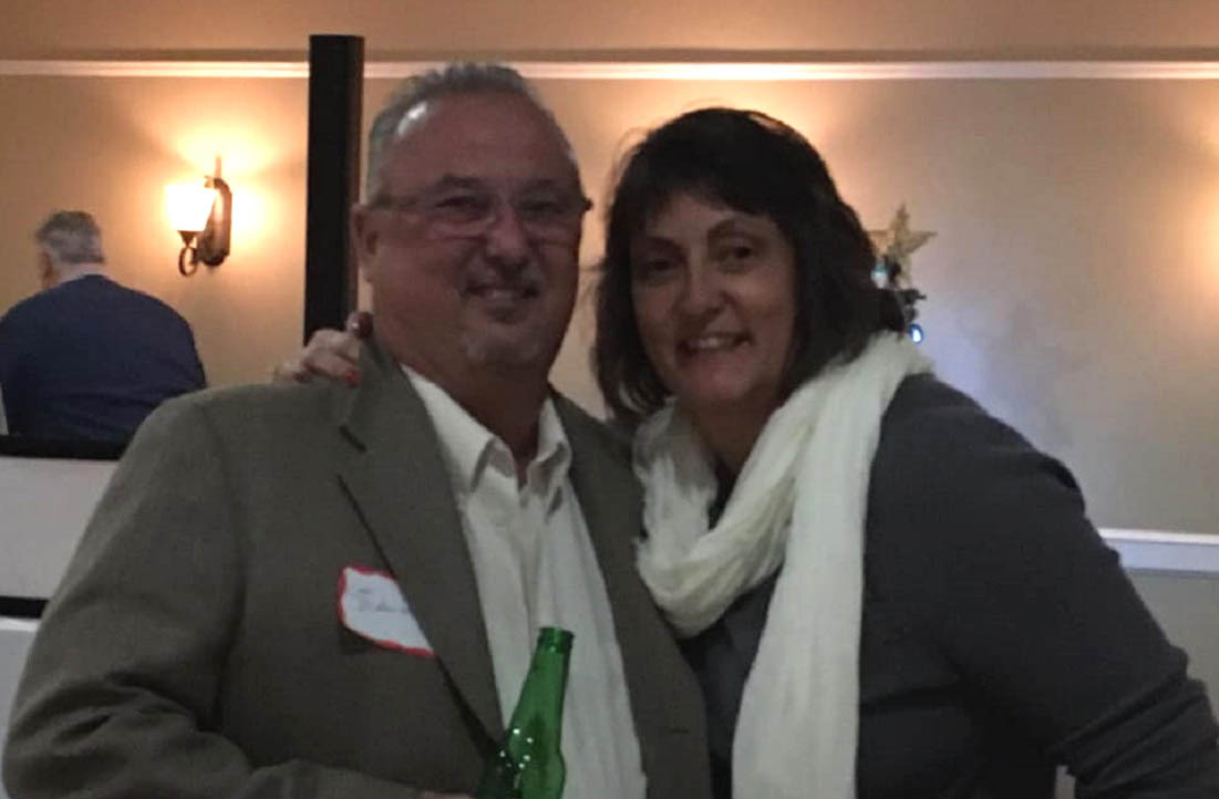WHS79 40TH YEAR REUNION - Louie DAmico and wife Jeanne