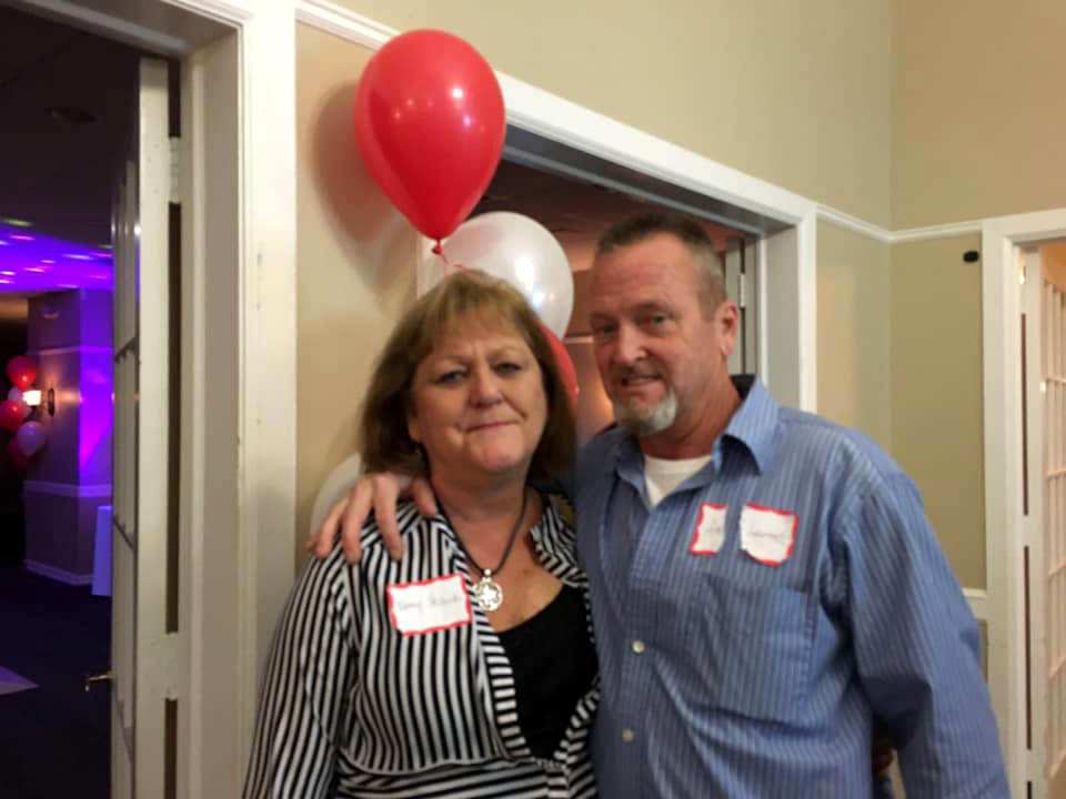 WHS79 40TH YEAR REUNION - Nancy Skibicki and Art Lorent