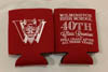 WHS79 40TH YEAR REUNION - Z KOOZIE GIVEAWAY FRONT AND BACK